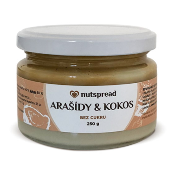 Nutspread Kokos & arašídy