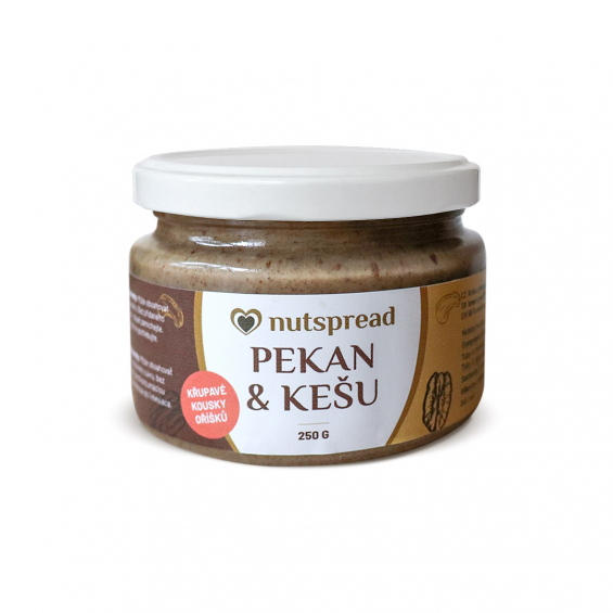 Nutspread Pekanové máslo s kešu - akce Black Friday!